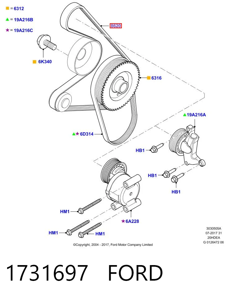 1731697 Ford