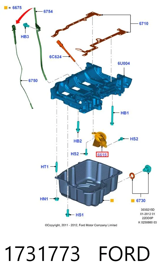 1731773 Ford