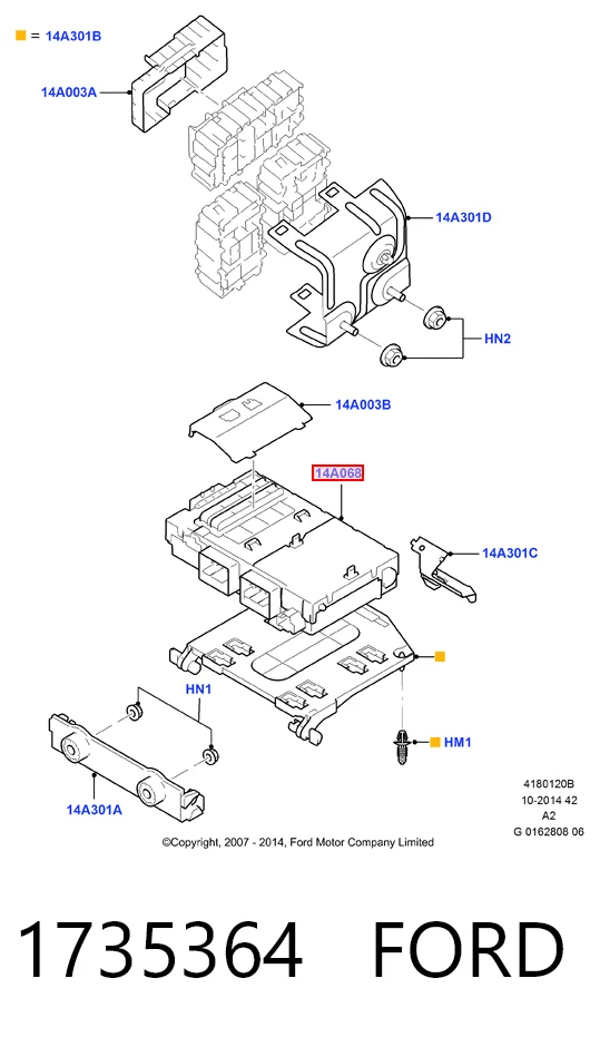 Comprar Caja de fusibles Ford Mondeo IV CA2 a bajo precio