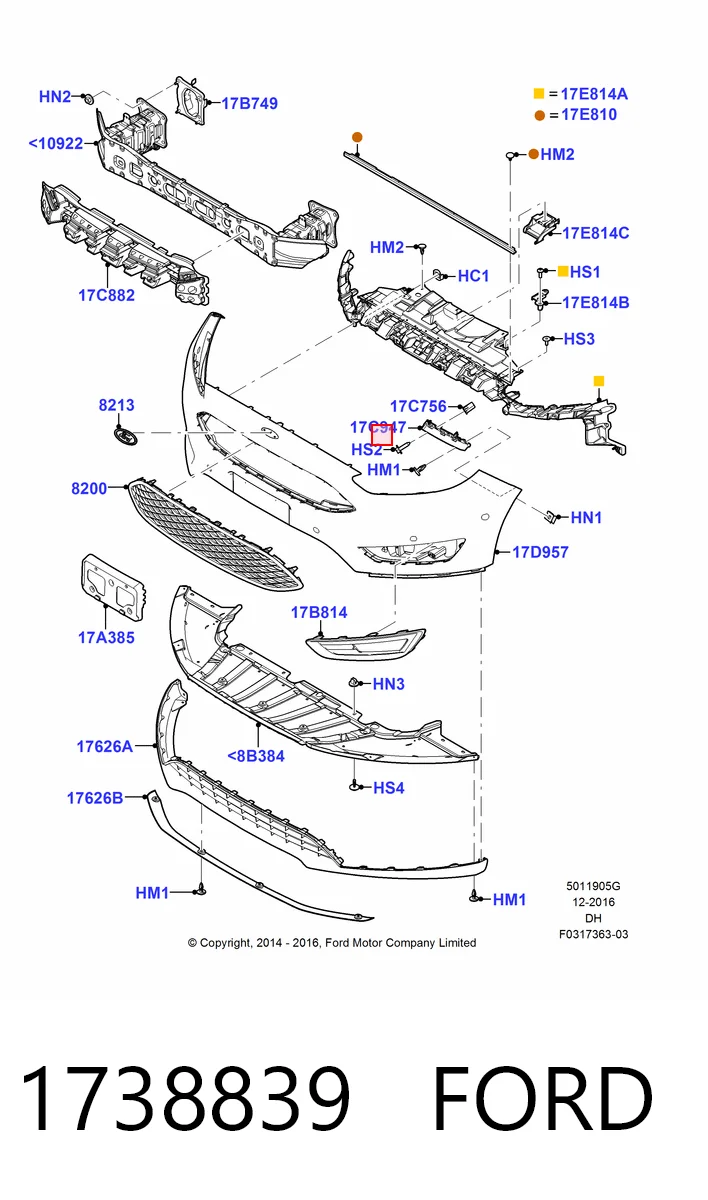 1738839 Ford