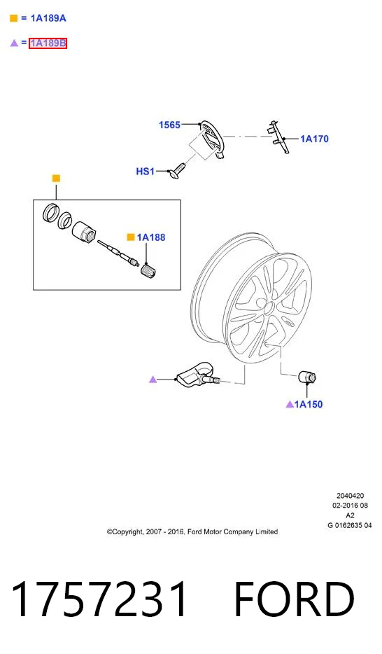 1757231 Ford