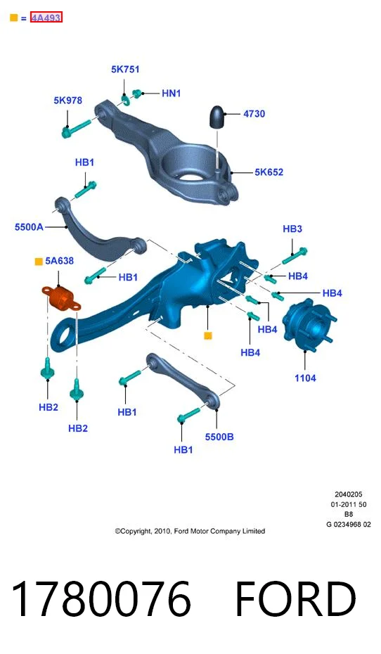 1780076 Ford