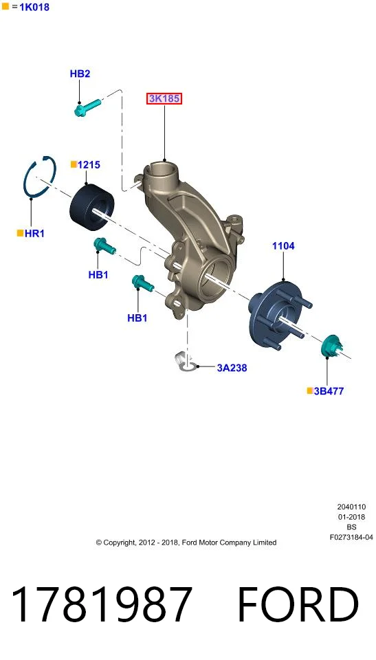 1781987 Ford