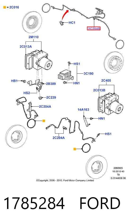 1785284 Ford