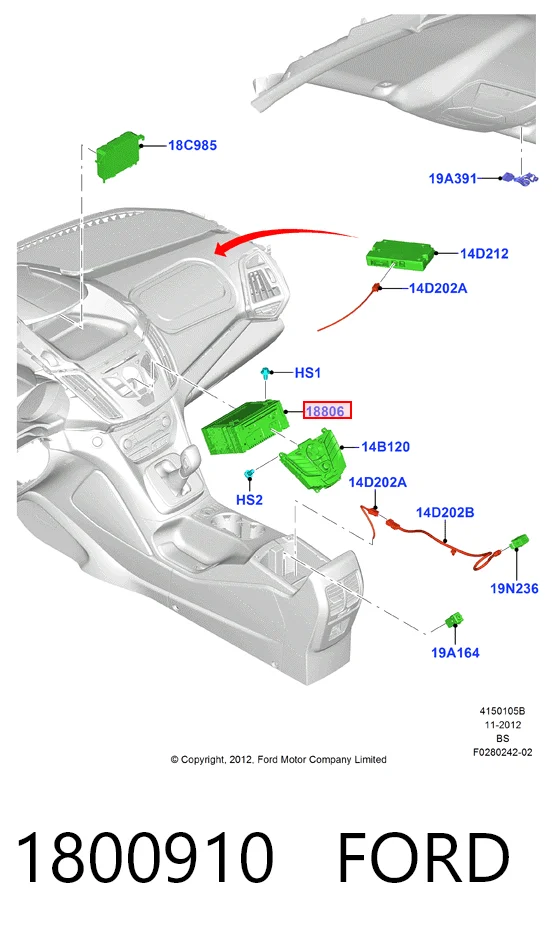 1800910 Ford