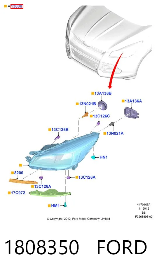 1808350 Ford