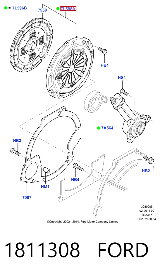 1811308 Ford