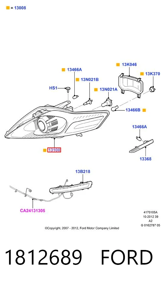 Comprar Faro izquierdo Ford Mondeo IV CA2