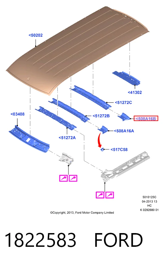 2310000132 Freightliner Correa poly v