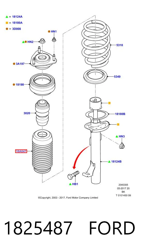 1825487 Ford