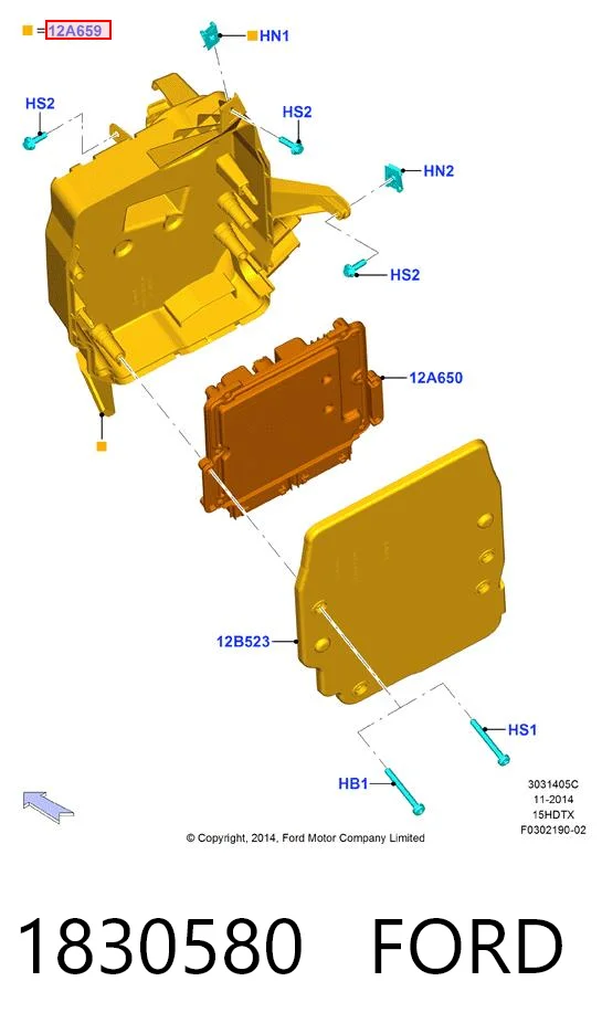 Comprar CV6112A659AE Ford 