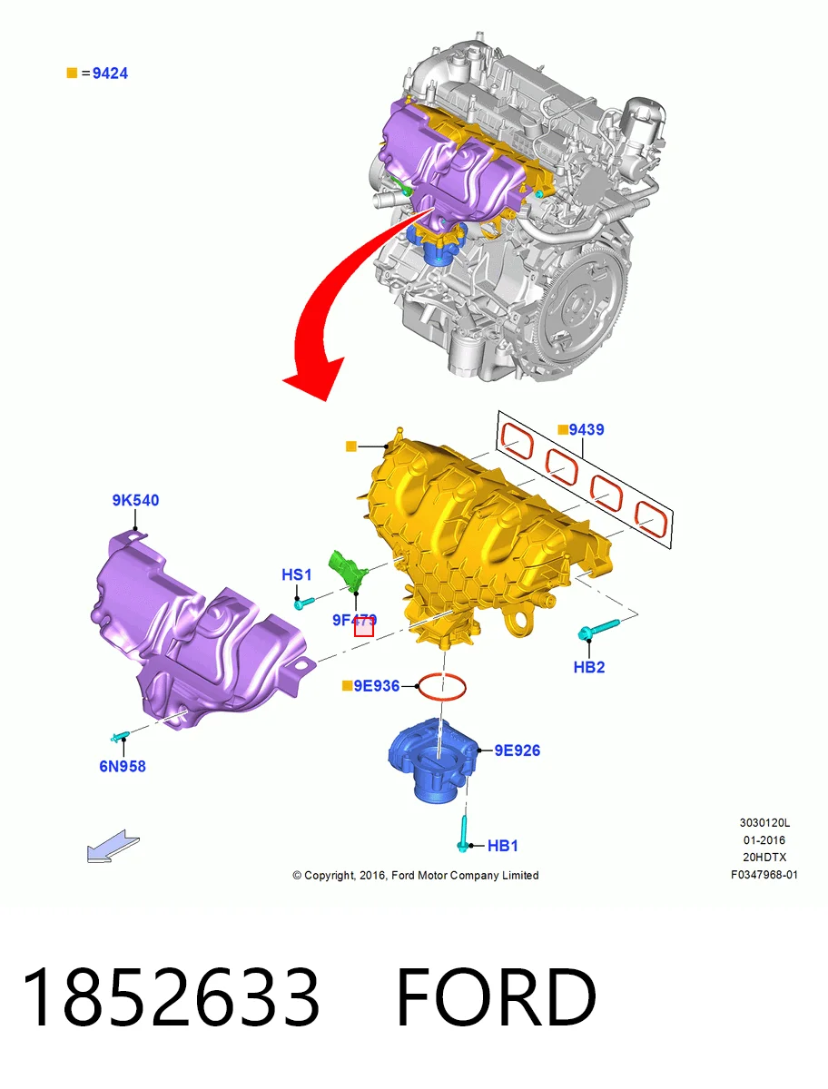 1852633 Ford