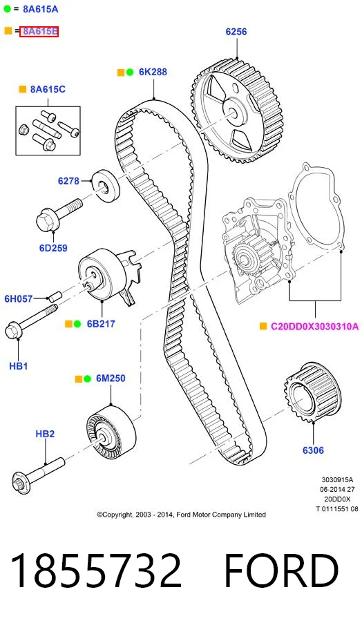 1855732 Ford