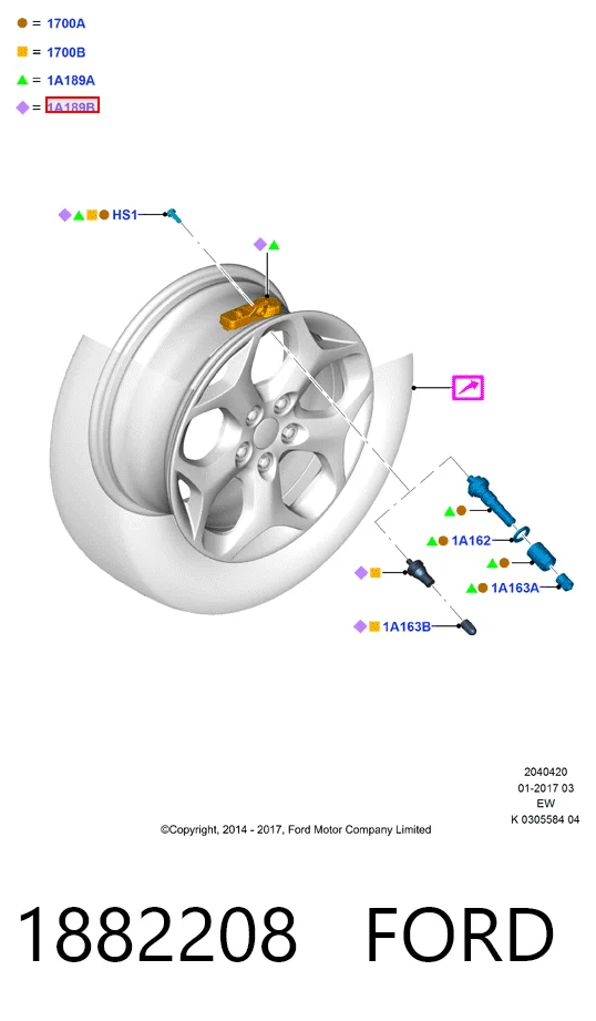 Comprar HMPDR3V1A180DA Hmpx TPMS