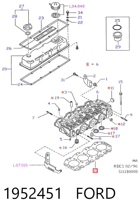 Comprar Junta de culata Nissan Cabstar  TL, VL