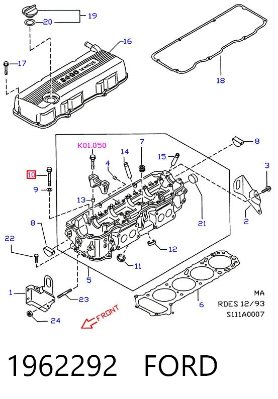Juego tornillos culata Ford Maverick SUV (UDS, UNS) (1993 - 1998) precio, desde 5,66 EUR