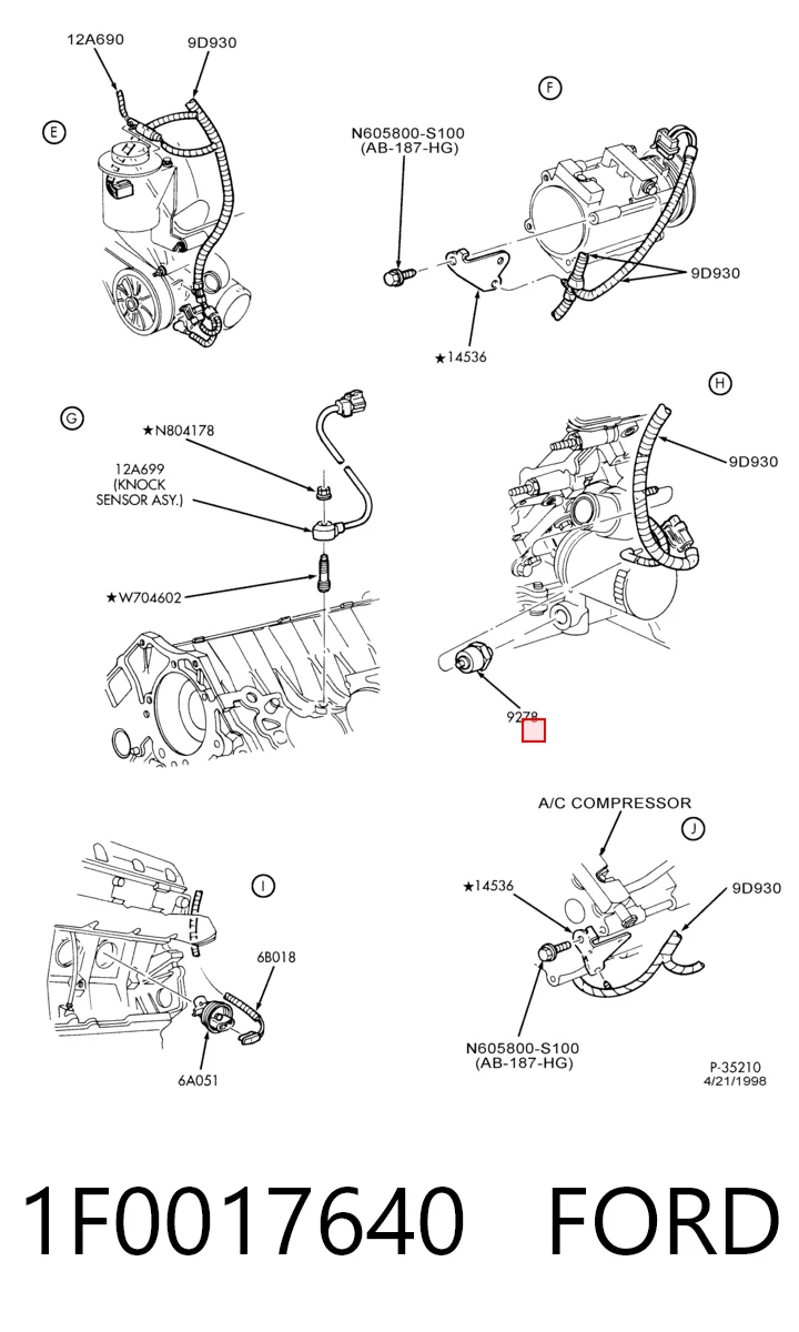 Comprar Sensor de presión de aceite Ford Escape  
