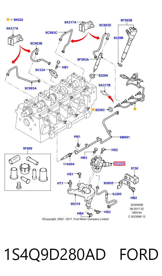 1S4Q9D280AD Ford