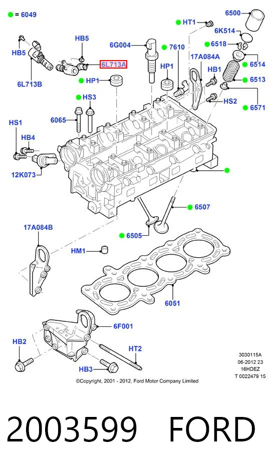 2003599 Ford