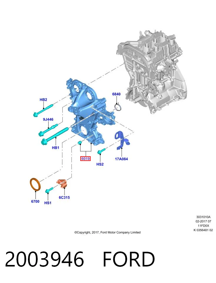 2003946 Ford