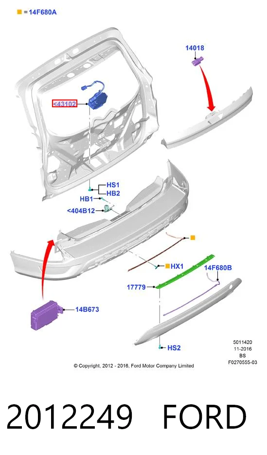 2012249 Ford