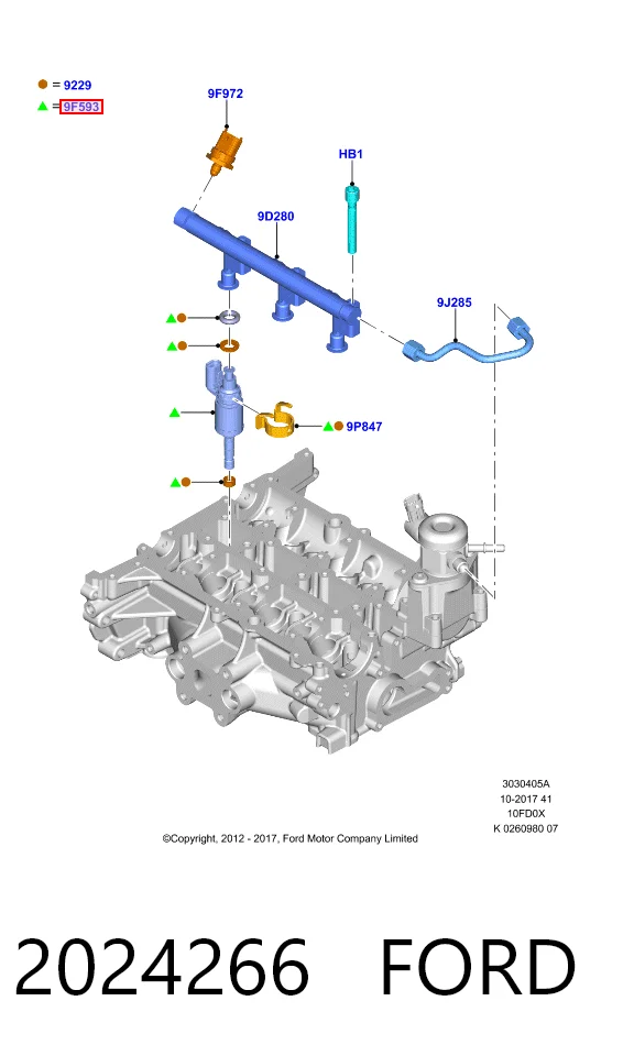 Comprar Inyector Ford Fiesta Mk7 