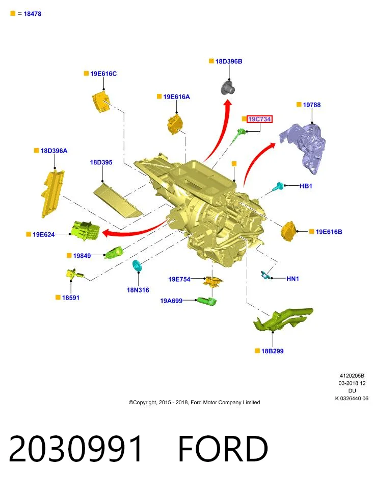 Sensor de temperatura del aire interior Ford Fiesta Mk5 hatchback (JH, JD) (2001 - 2008) precio, desde 45,47 EUR