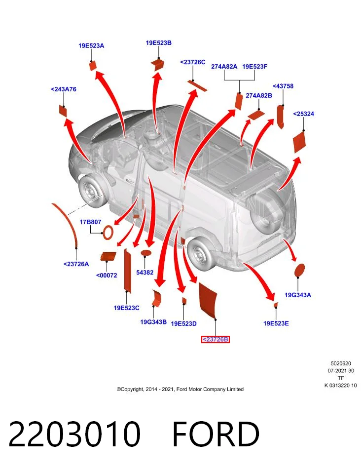 2203010 Ford 