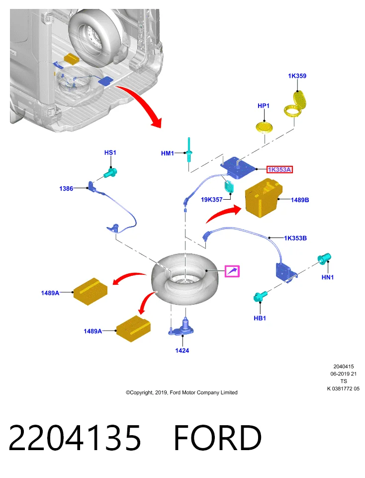 2204135 Ford