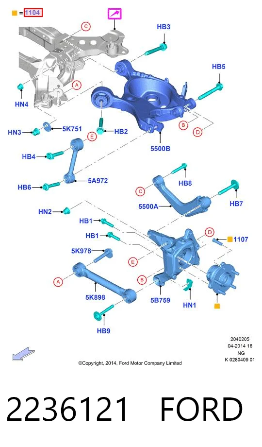 2236121 Ford