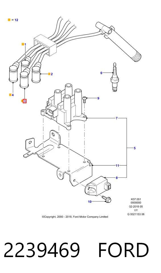 Comprar Cables de bujías Ford Transit IV E