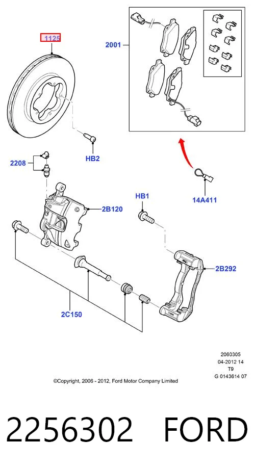 2256302 Ford