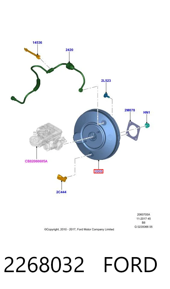Comprar Servofreno Ford Focus III CB8 a bajo precio