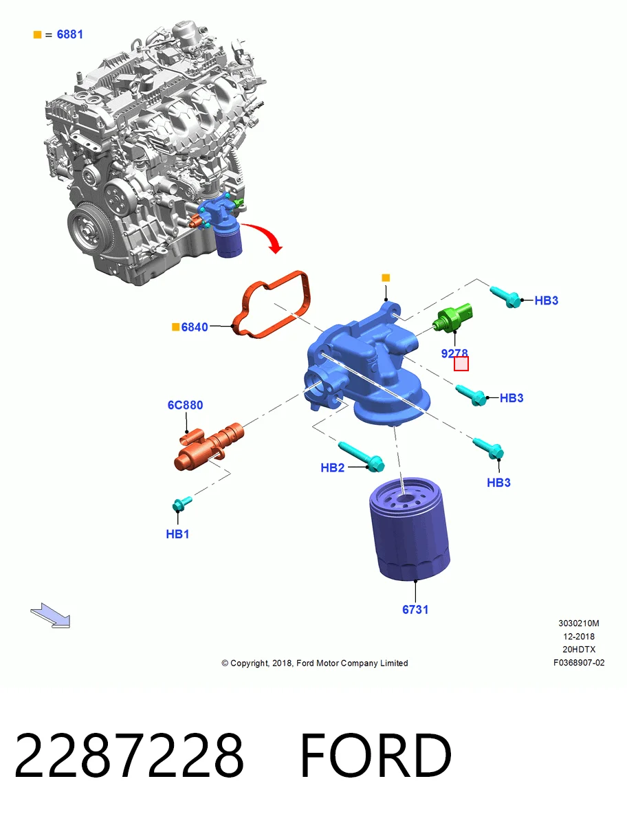 2287228 Ford