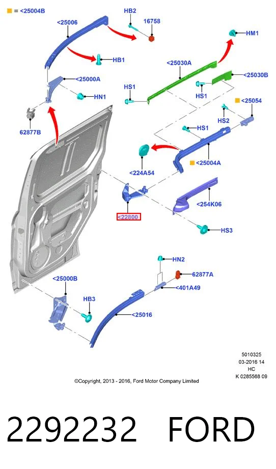 2292232 Ford