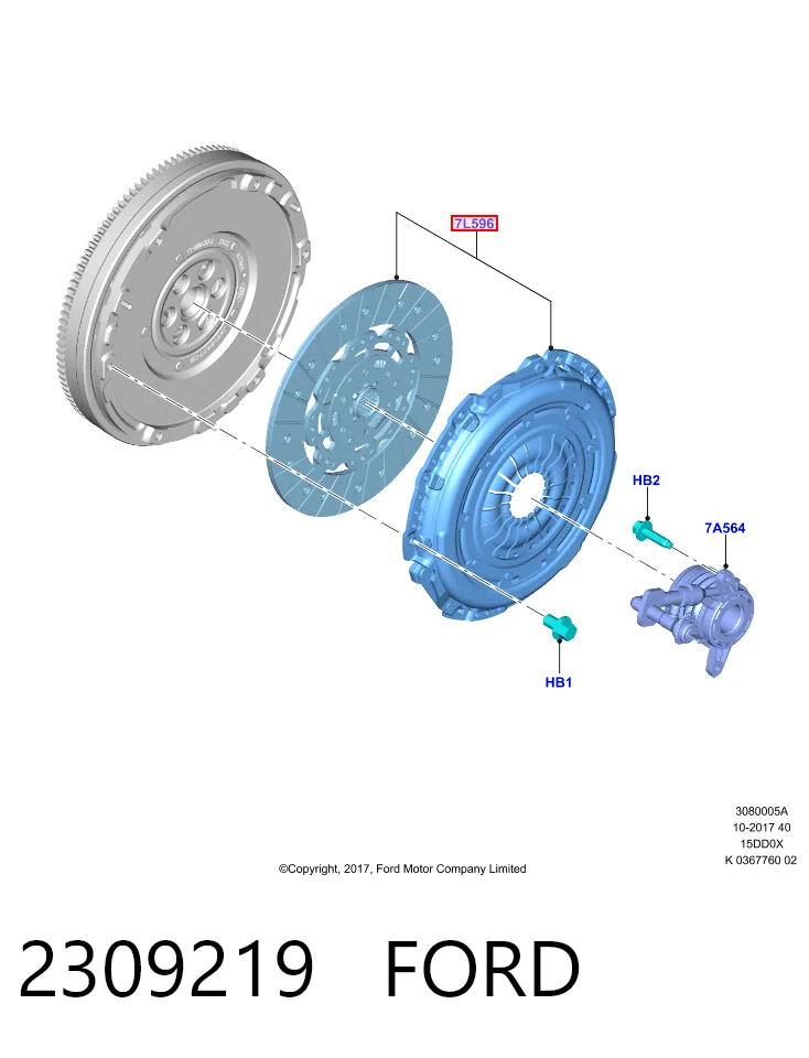 Comprar Embrague Ford Kuga III DFK