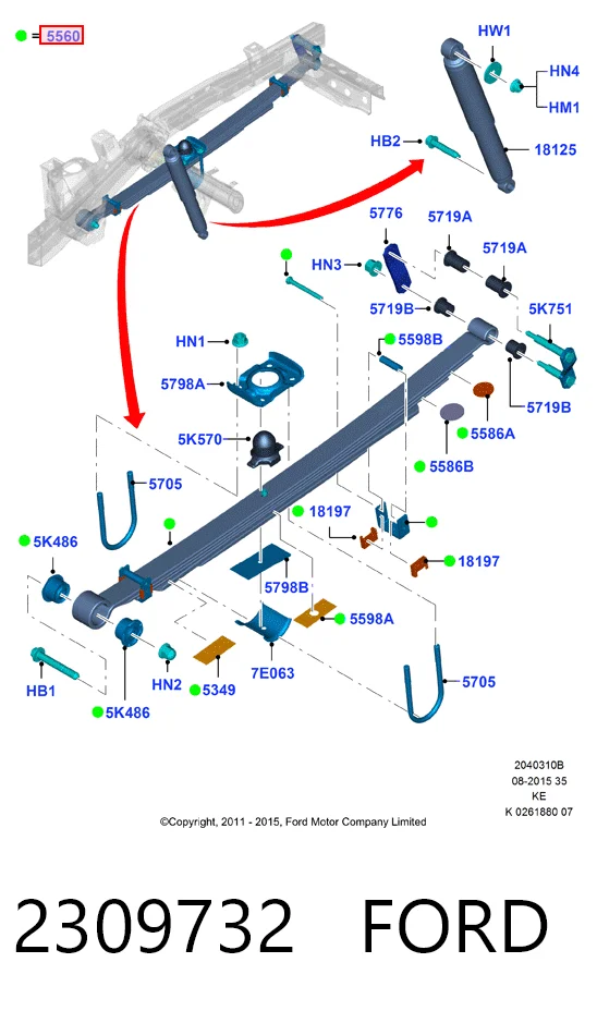 2309732 Ford