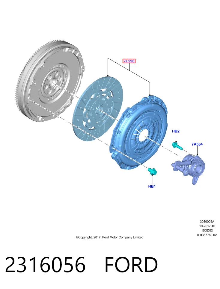  Embrague Ford Kuga 3