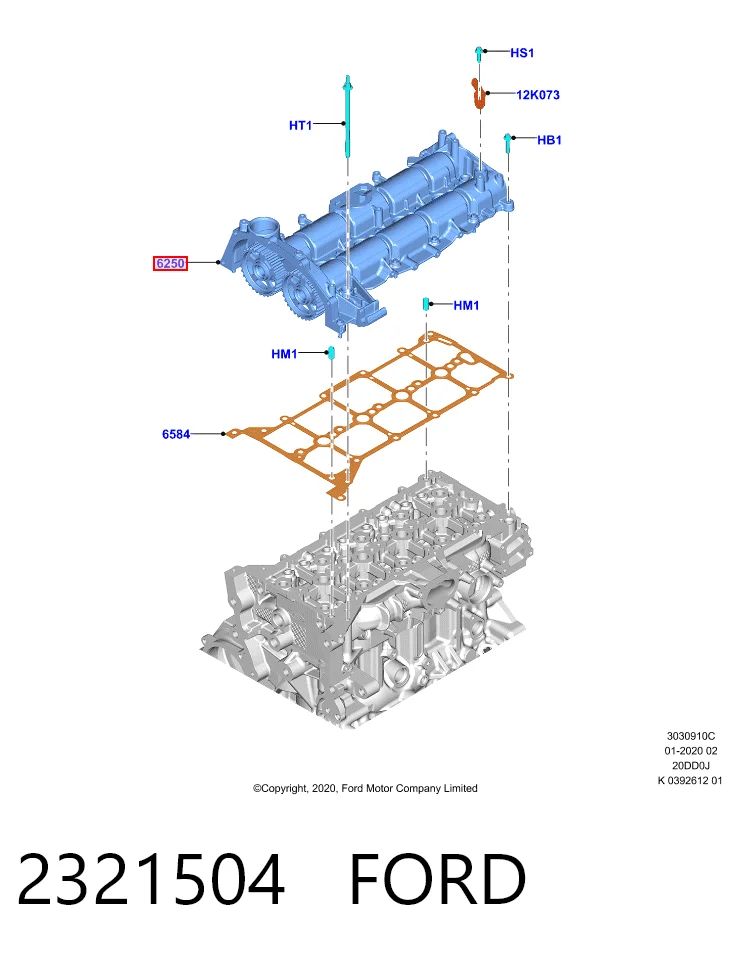 2321504 Ford