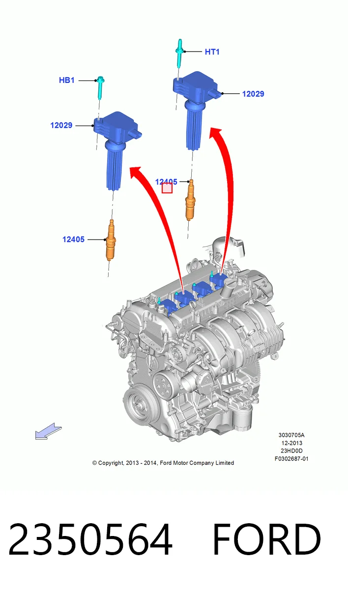 Bujías Ford S-Max monovolumen (CDR) (2015 - 2026) precio, desde 12,18 EUR