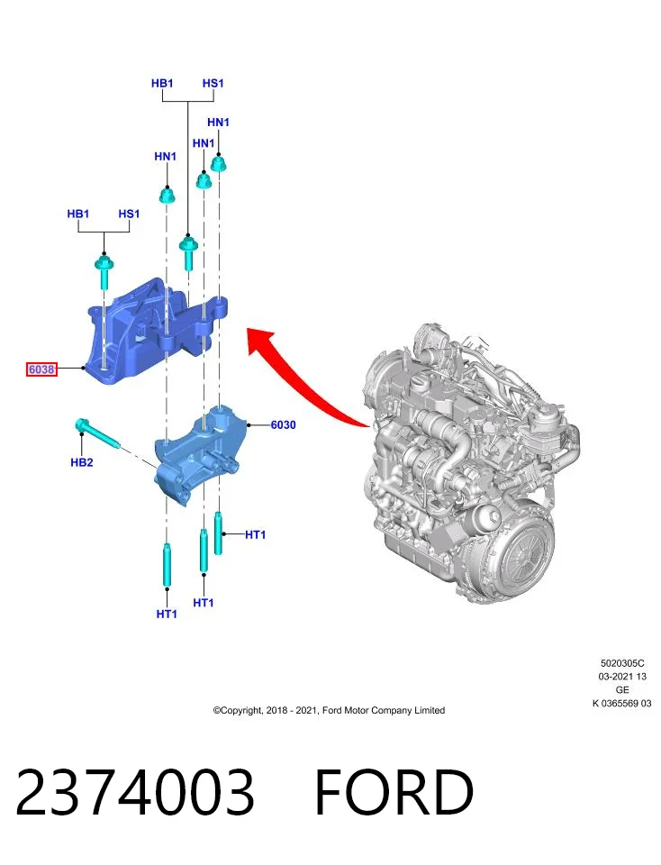 2374003 Ford