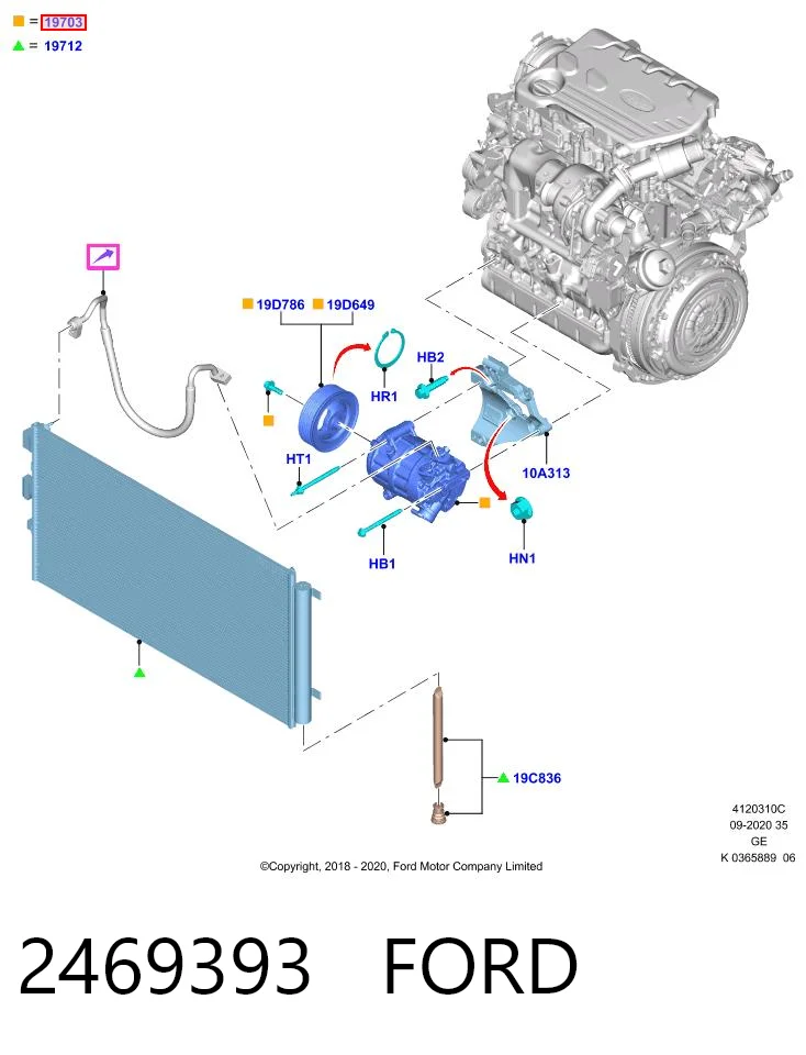 Compresor de ac Nissens 891260