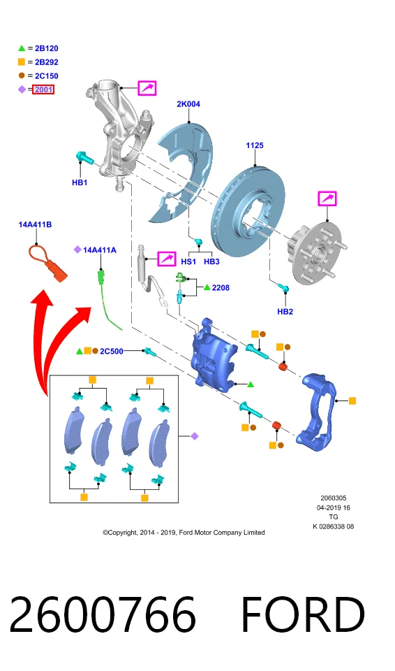 2600766 Ford