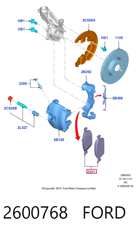 2600768 Ford