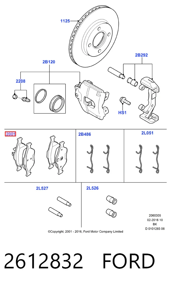 2612832 Ford