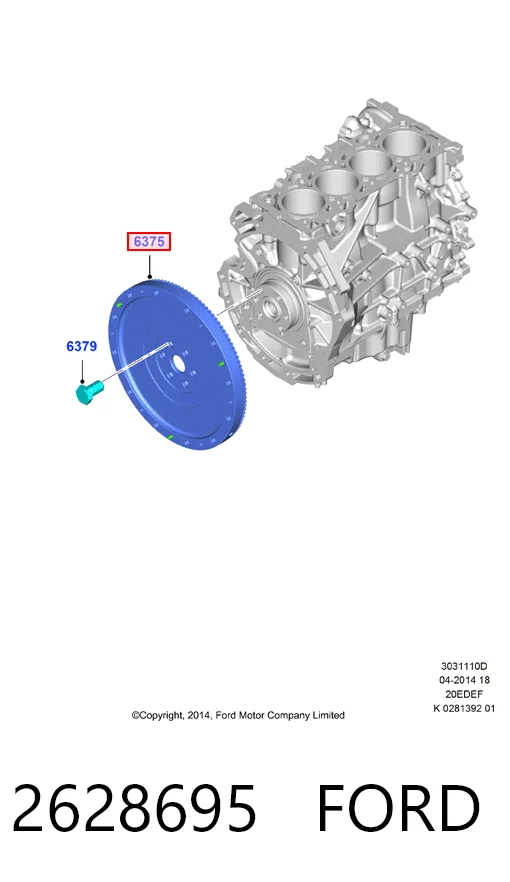Comprar Volante motor Ford Escape III DFK
