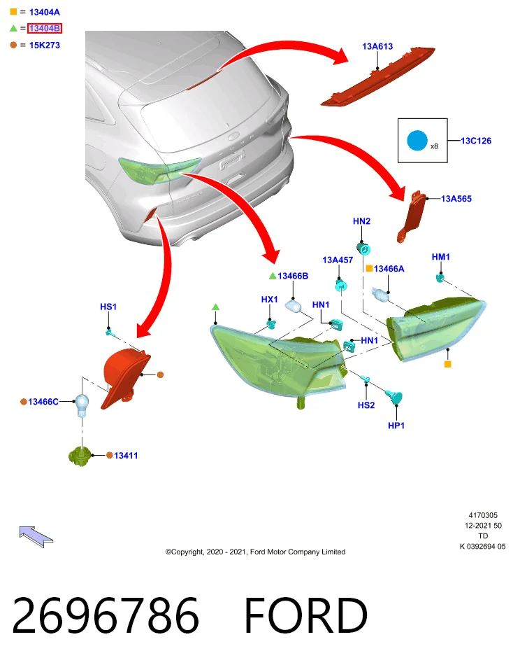 2696786 Ford