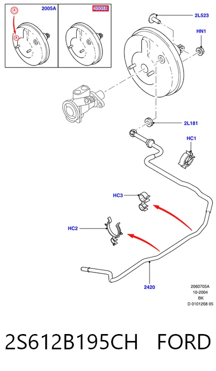  Servofreno Ford Fiesta 