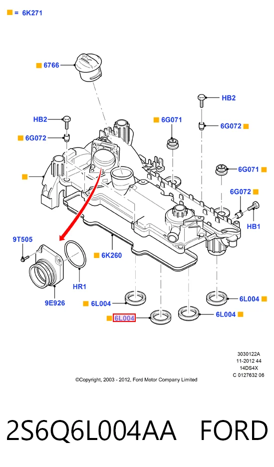 Comprar Junta de colector de admisión Peugeot 206  2A/C