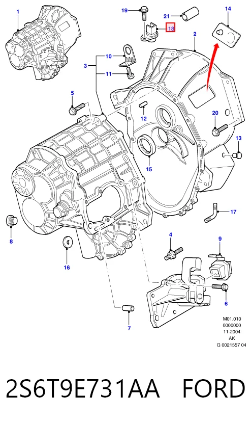  Sensor de velocidad Ford Transit 5